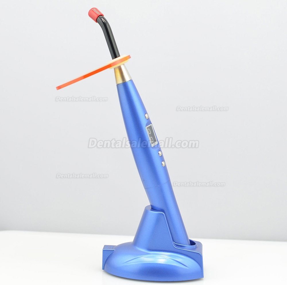 Dental 5W Wireless Cordless LED Curing Light Lamp 1500mw Black Dental 5W Wireless Cordless LED Curing Light Lamp 1500mw Black