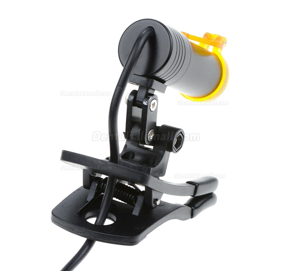 Dental Medical 5W LED Head Light with Filter Clip-on Headlight for Loupe