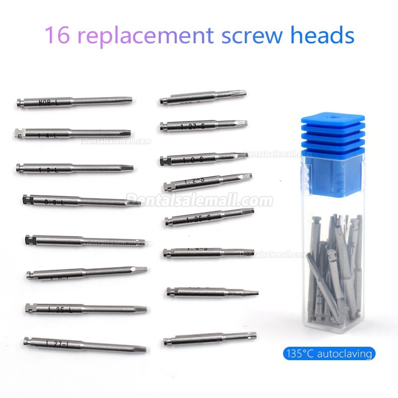 Electric Universal Dental Implant Torque Wrench Kit 10-50N/CM with 16Pcs Screwdrivers
