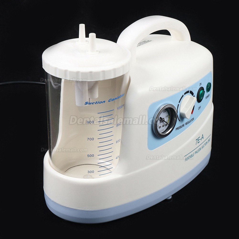 Portable Dental Suction Unit Vacuum Phlegm Oral Emergency Aspirator