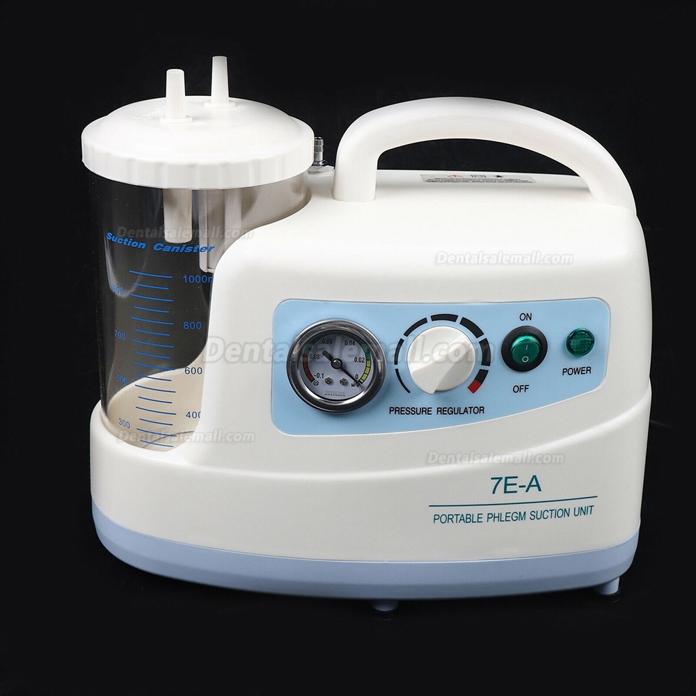 Portable Dental Suction Unit Vacuum Phlegm Oral Emergency Aspirator