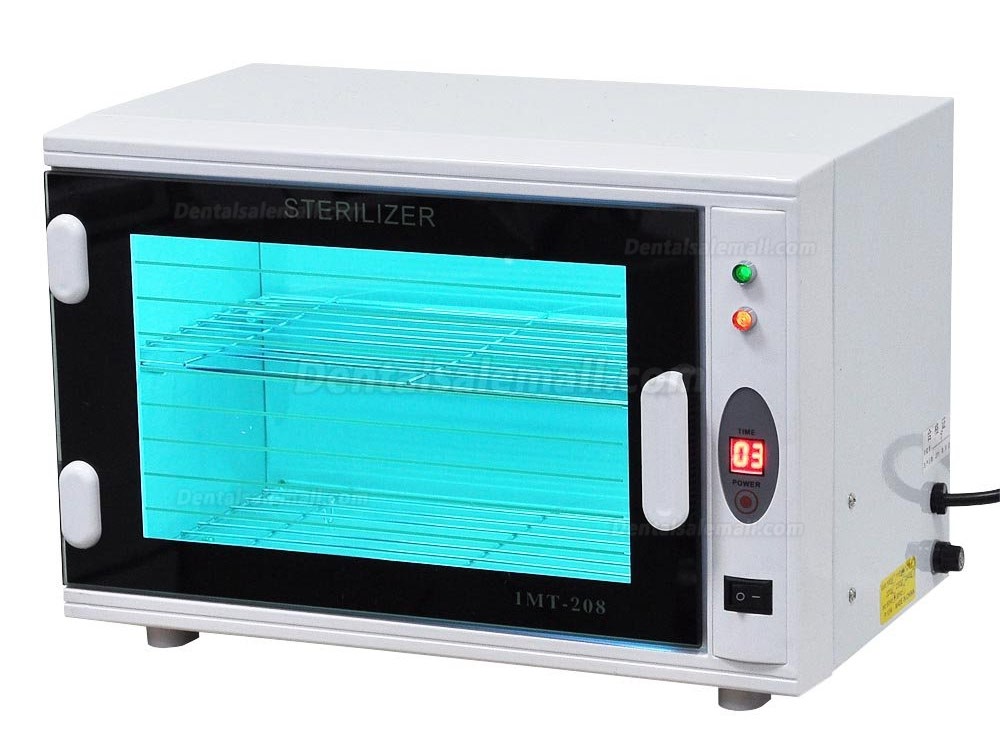 8L UV Tool Sterilizer Cabinet with Timer Sterilization for Dental Tool Facial Skin Beauty Salon