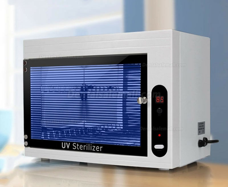 15L UV+Ozone Disinfection Box Home Commercial Lab Dental Medical UV Sterilizer Cabinet