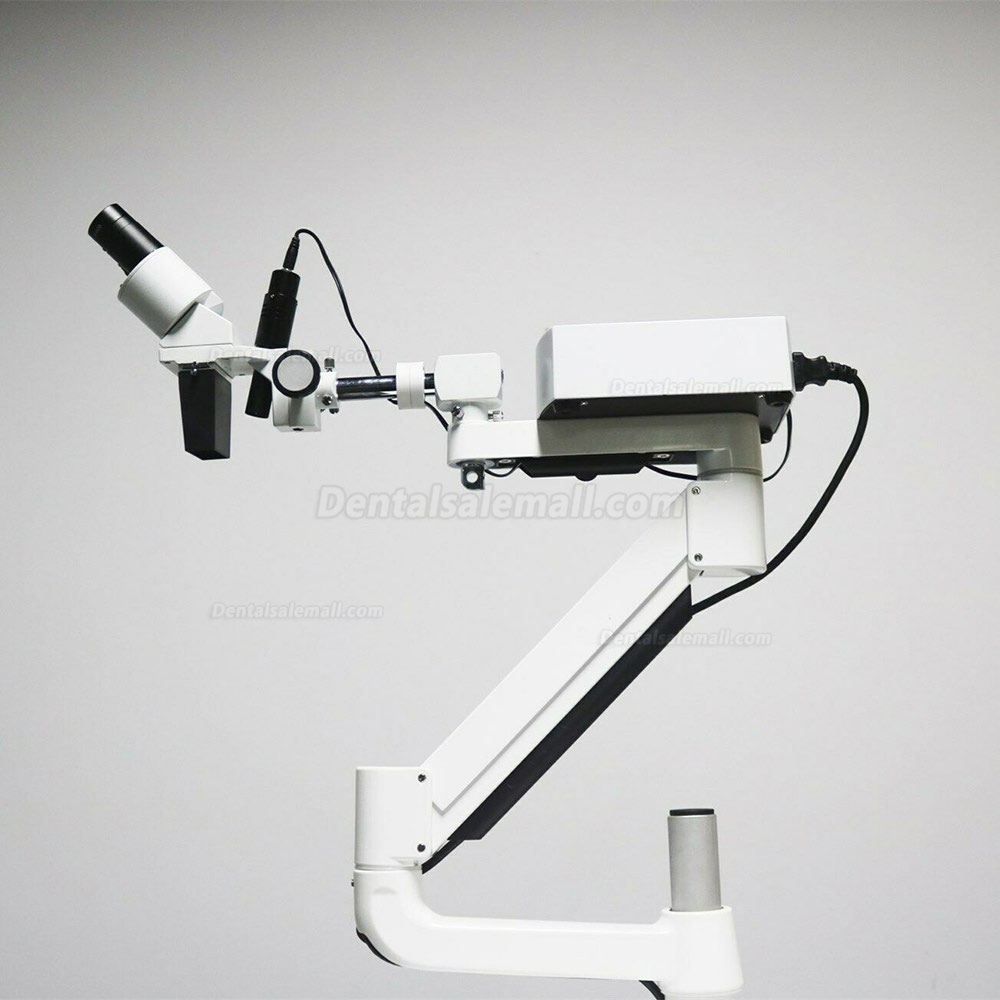 Dental Surgical Microscope Operating Loupe with 5W LED Light＆Trolley Cart Unit for ENT