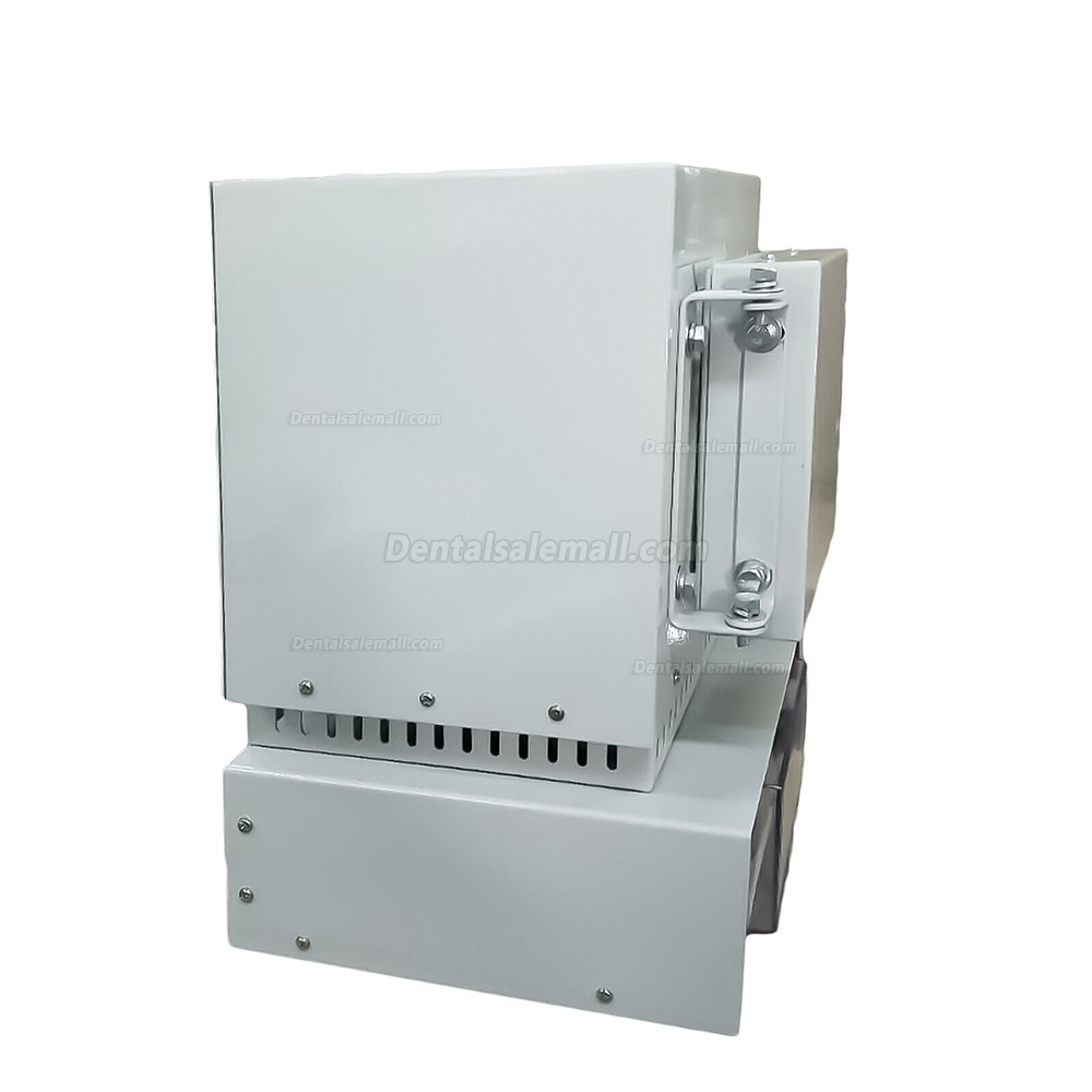 1.5KW 1000℃ Mini Dental Lab Wax Muffle Furnace High Temperature Wax Burnout Oven for Preheating Crucible