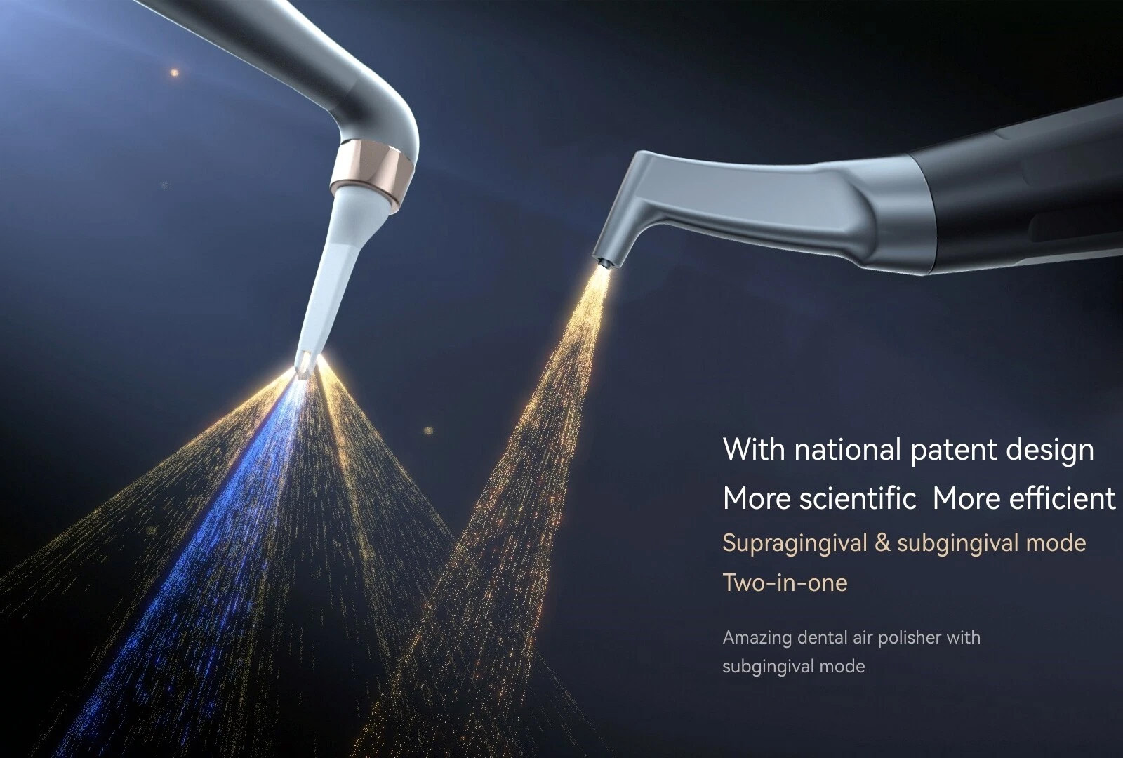 Woodpecker AP-H Plus Dental Air Flow Polisher Prophy Handpiece SupraGingival / Subgingival
