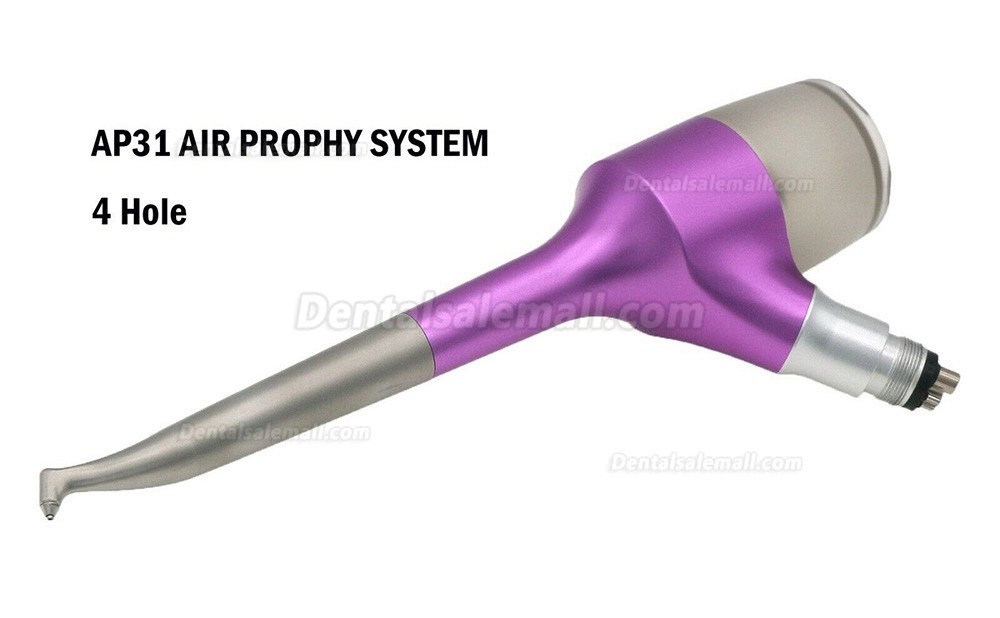Dental Hygiene Air Jet Prophy Mate Polishing Air-flow Polisher Handpiece 4 Holes