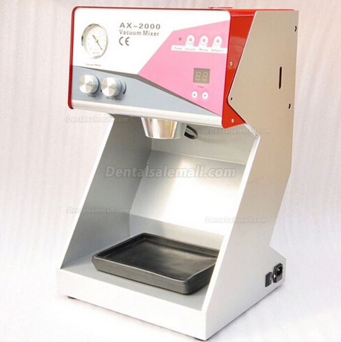 AX-2000C Dental Vacuum Mixer Lab Equipment with Built-in Pump