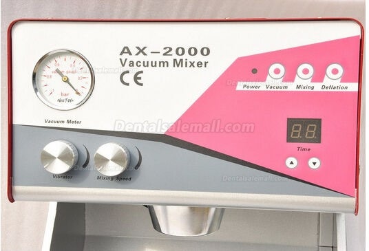 AX-2000C Dental Vacuum Mixer Lab Equipment with Built-in Pump