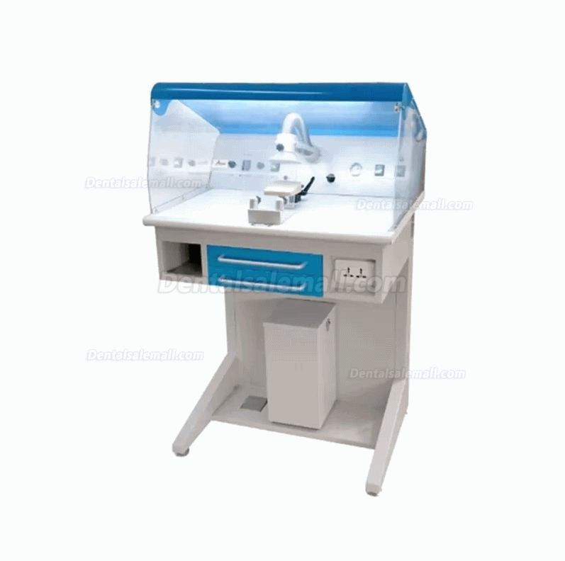 Aixin AX-JT5 Dental Lab Labortory Workstation with Double Vacuum Suction