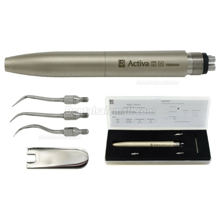 Refine Activa Dental Air Powered Sonic Scaler Handpiece Midwest 4 Holes
