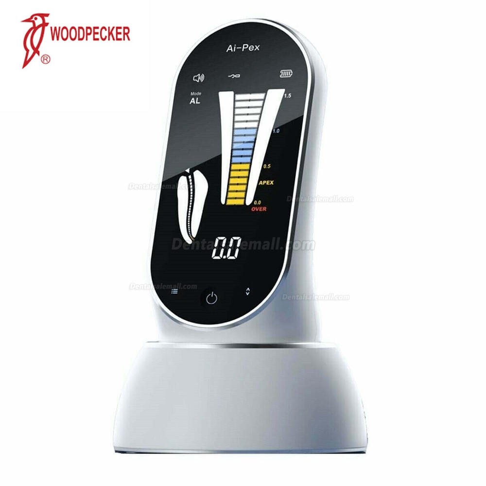 Woodpecker Ai-Pex Dental Endodontic Apex Locator with Pulp Tester 3.8'' LCD Touch Screen