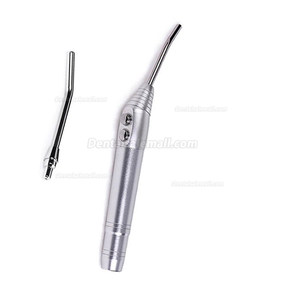 New Dental Air Water Spray Triple 3 Way Syringe Handpiece +2 Nozzles Tips 5 Colors