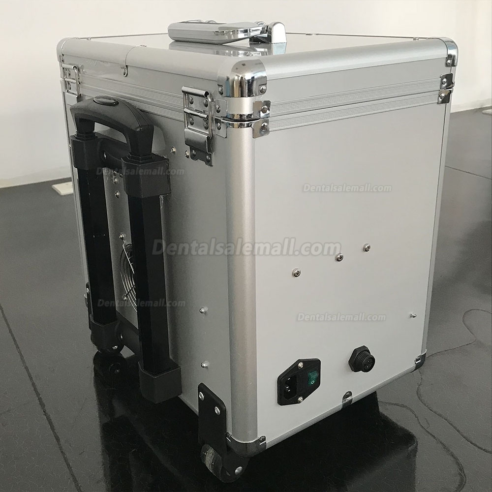 Unité Dentaire Avec Turbine, Faible Succion Et Seringue 3 Voies - Pièce à Main Haute Vitesse 2/4 Trous, à Contrôle Pneumatique