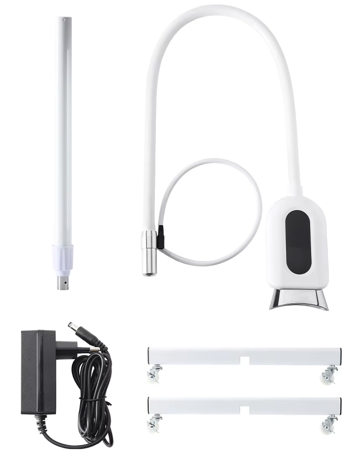 Bonin BM01-C Floor-standing Mobile Dental LED Teeth Whitening Lampe 3-Color Light