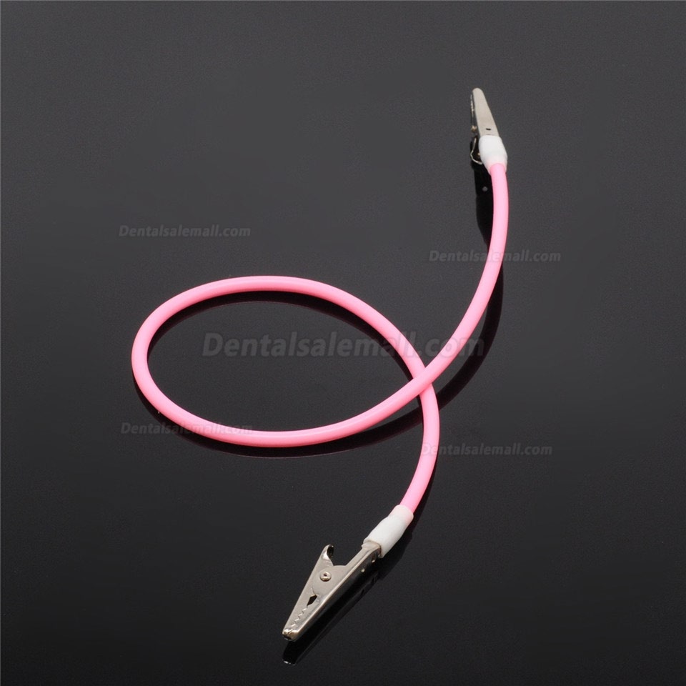 10Pcs Dental Bib Clips Flexible Chain Napkin Holder Baby Silicone Patient Clip For Dentist Lab