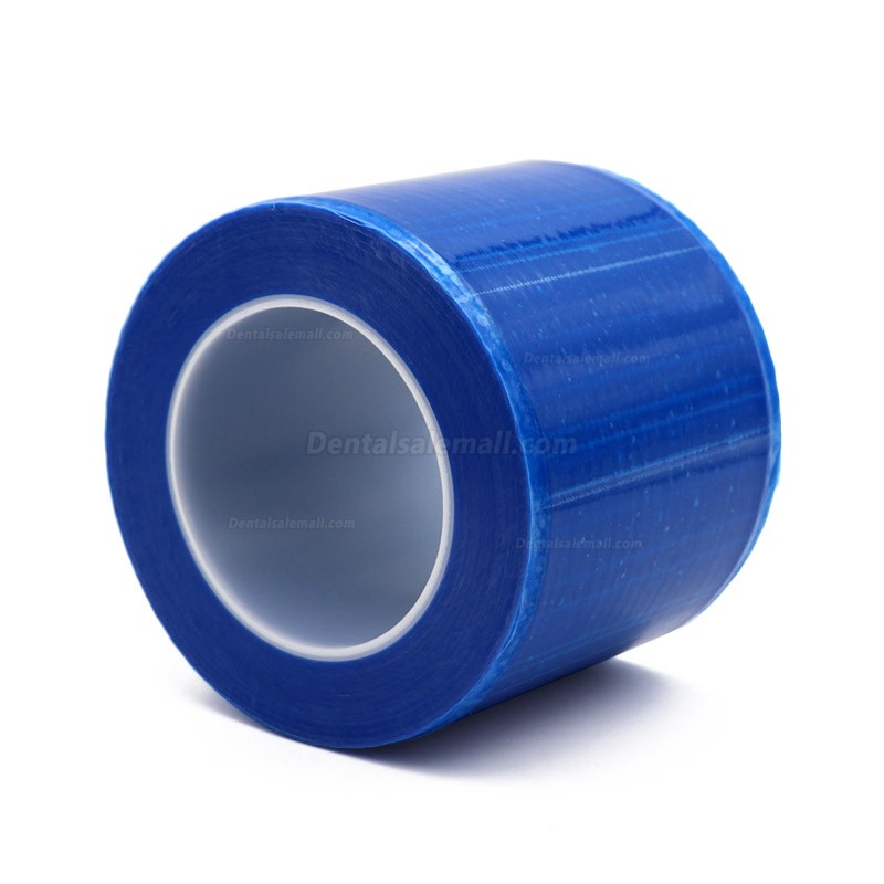 6 Rolls Dental Barrier Film Sticky Wrap Clear or Blue 4" x 6" (1200 Sheet)