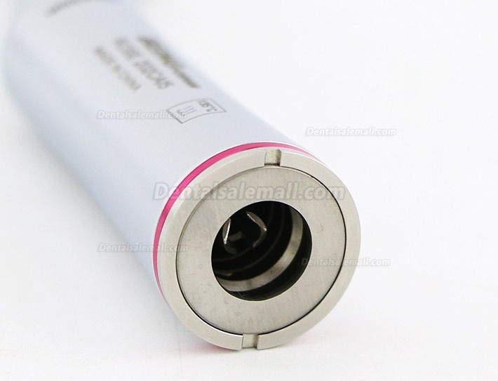 BEING Dental 1:5 Fiber Optic LED Inner Water Contra Angle Handpiece Rose 202CA15 Red Ring