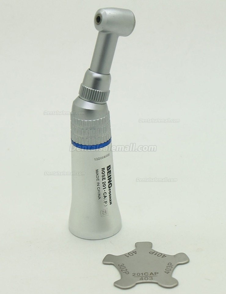 Being® Low Speed Contra-Angle 1:1 Handpiece Rose 201-CA(P)