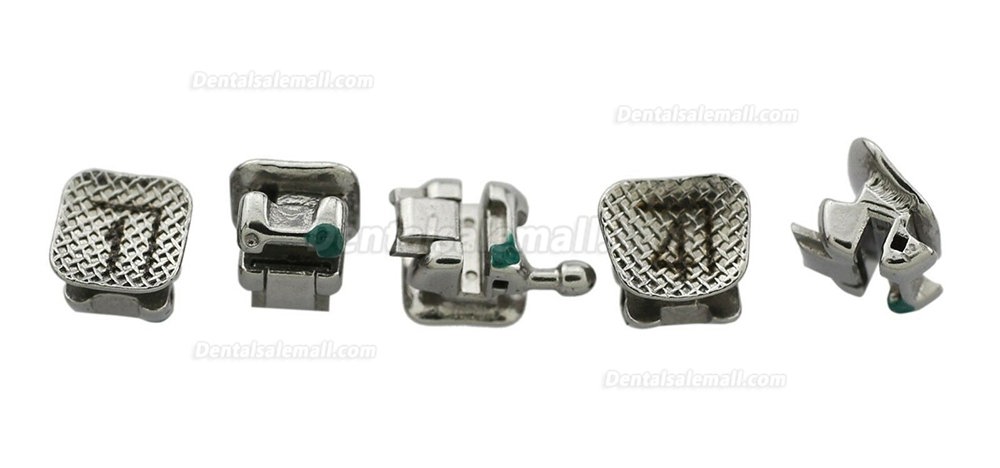 Dental Metal Self Ligating Brackets Braces Buccal Tubes 1st 2nd Molar & Tool Standard Torque MBT 022 3 Ormco Damon Q Type