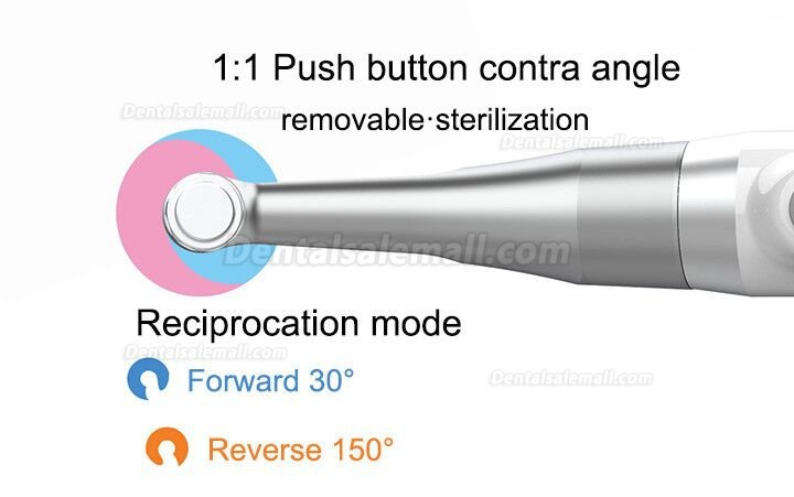 YUSENDENT COXO C-Smart-Mini Wireless Endodontic Endo motor Contra-angle 1:1 Push Button