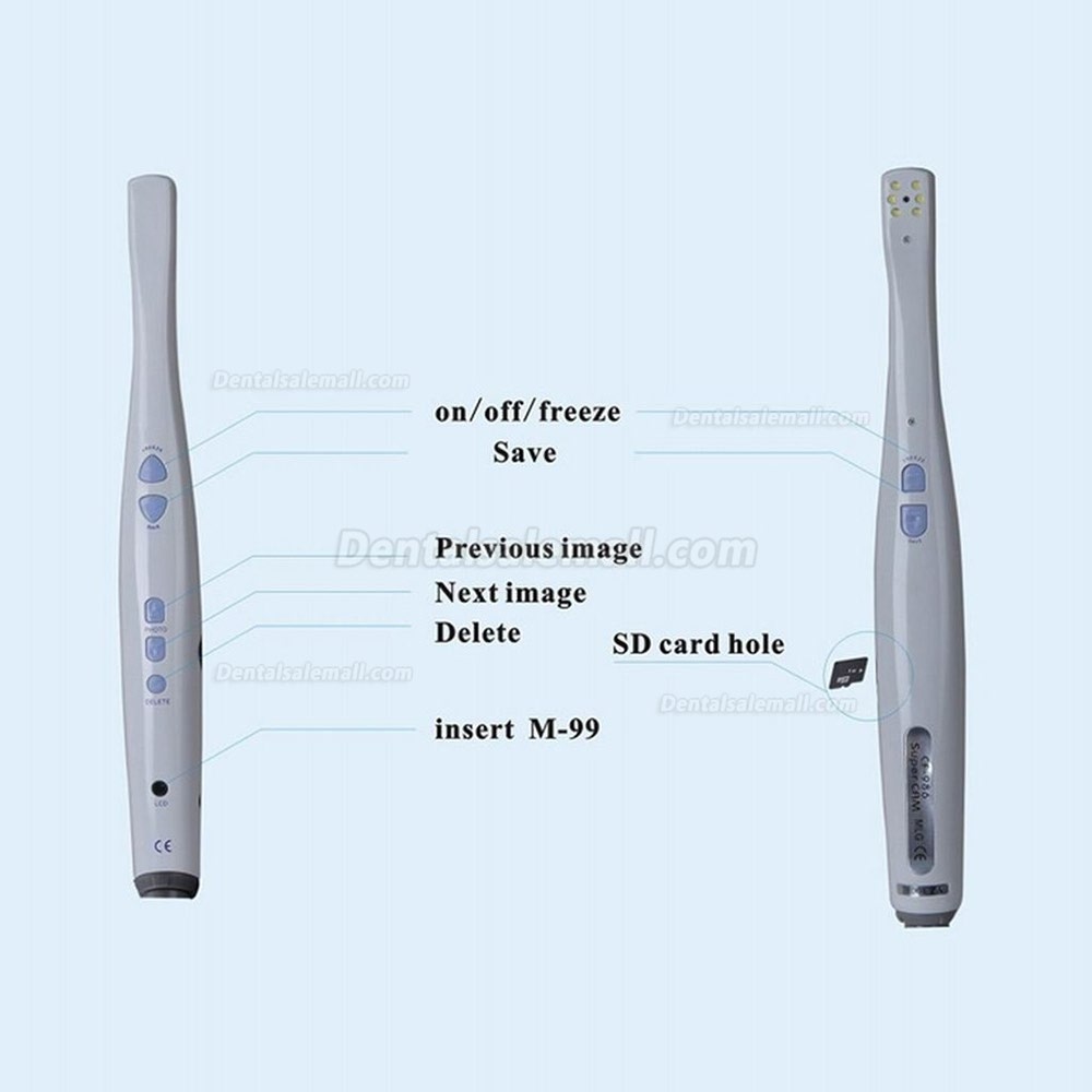 MLG Dental Intraoral Camera 6 LED Light Video&USB with 1DB SD Card + Mini LCD Screen
