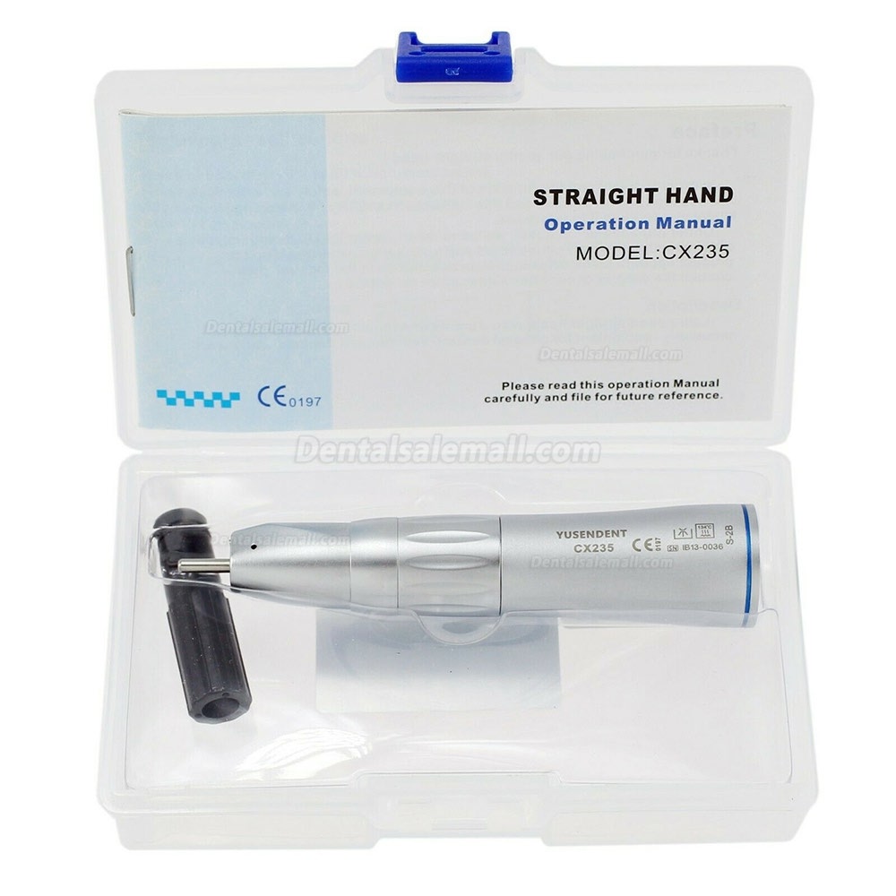 YUSENDENT® COXO CX235-2B Dental Inner Water Slow Speed Straight Nose Cone Handpiece