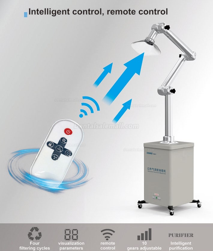 Yusendent COXO Dental Extra Oral Vaccum Aerosol Suction Unit + UV Disinfection SC-V102