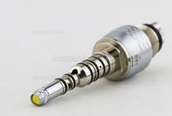 YUSENDENT Dental Fiber Optic Handpiece LED Quick Coupling Kavo Multiflex 6 Pin