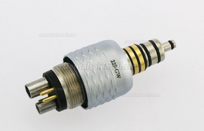 COXO CX229-GW Dental Coupling Coupler 6 Hole For Fiber Optic High Speed Turbine Handpiece