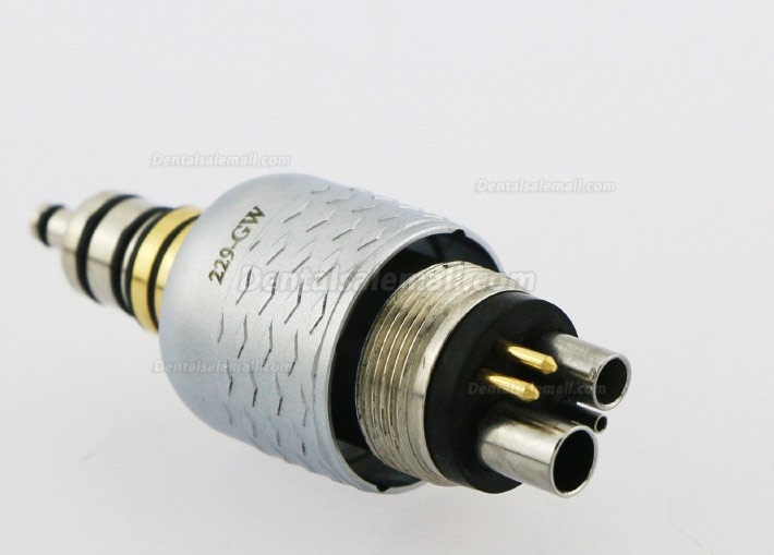 COXO CX229-GW Dental Coupling Coupler 6 Hole For Fiber Optic High Speed Turbine Handpiece