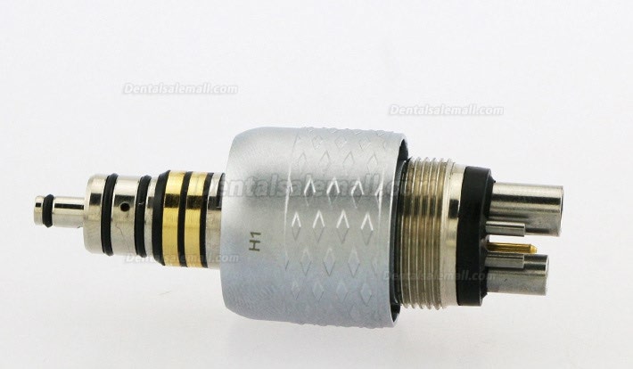 COXO CX229-GW Dental Coupling Coupler 6 Hole For Fiber Optic High Speed Turbine Handpiece