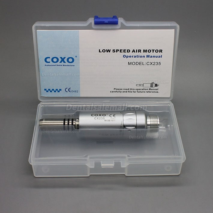 Yusendent COXO Inner Water Slow Speed Air Motor CX235-3B 2/4 Hole