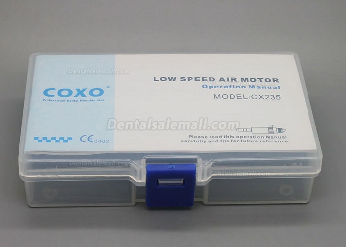 Yusendent COXO Inner Water Slow Speed Air Motor CX235-3B 2/4 Hole
