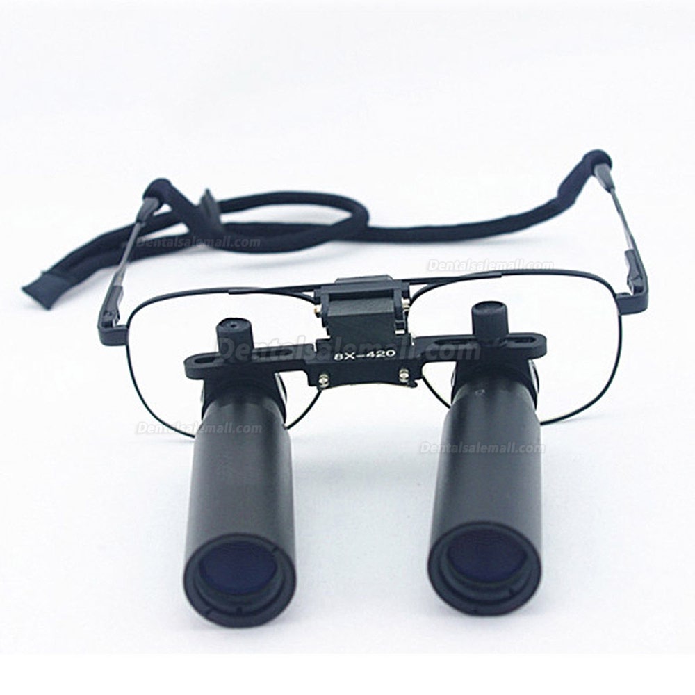 Ymarda 8.0X 420mm Dental Binocular Loupes Medical Loupes Dentist Magnifier Metal Frame