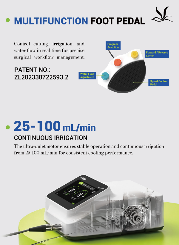 Vrn DS-100 Dental Piezosurgery Unit Piezo Ultrasonic Surgery System