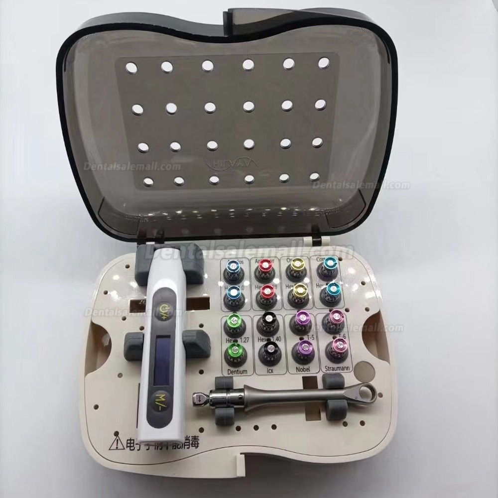 Dental Implant Prosthetic Universal Drivers & Torque Wrench Kit – Dentra Ins, CE Certified