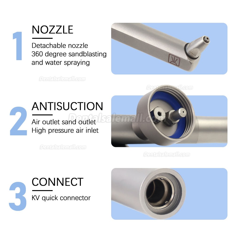Dental Intraoral Aluminum Oxide Micro Sandblaster Fit KAVO Coupling Dental Intraoral Aluminum Oxide Micro Sandblaster Fit KAVO Coupling