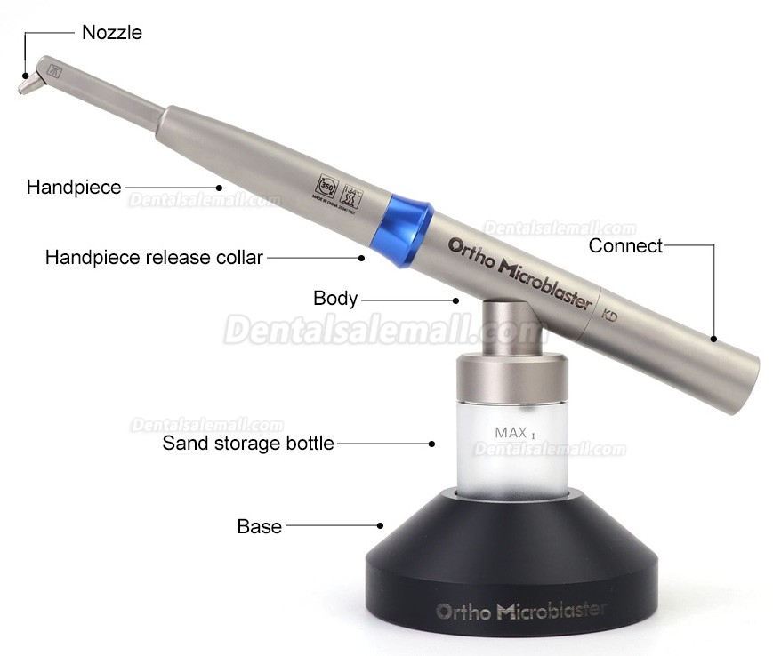 Dental Intraoral Aluminum Oxide Micro Sandblaster Fit KAVO Coupling Dental Intraoral Aluminum Oxide Micro Sandblaster Fit KAVO Coupling