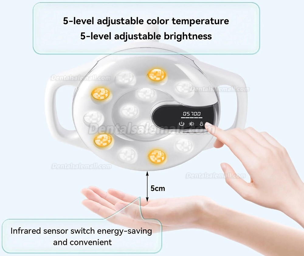 Bonin T12C Dental Chair Light 12 LED Oral Lamp for Dental Chair Bonin T12C Dental Chair Light 12 LED Oral Lamp for Dental Chair