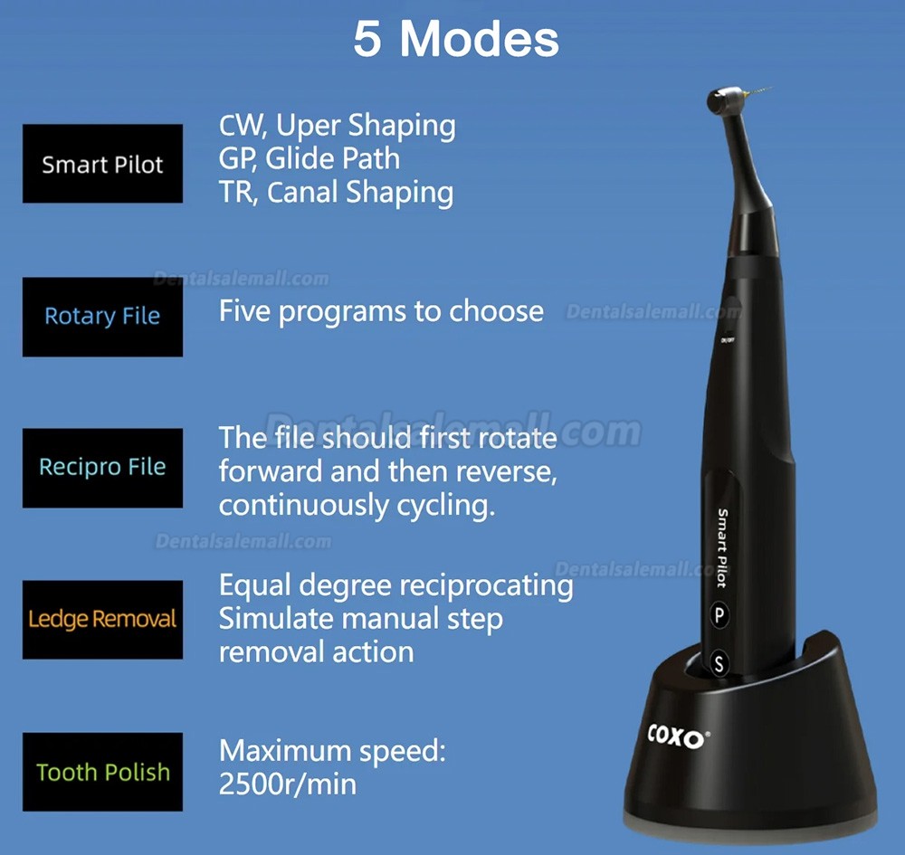 YUSENDENT C-Smart Mini AP+ Wireless Brushless Endo Motor with Apex Locator YUSENDENT C-Smart Mini AP+ Wireless Brushless Endo Motor with Apex Locator