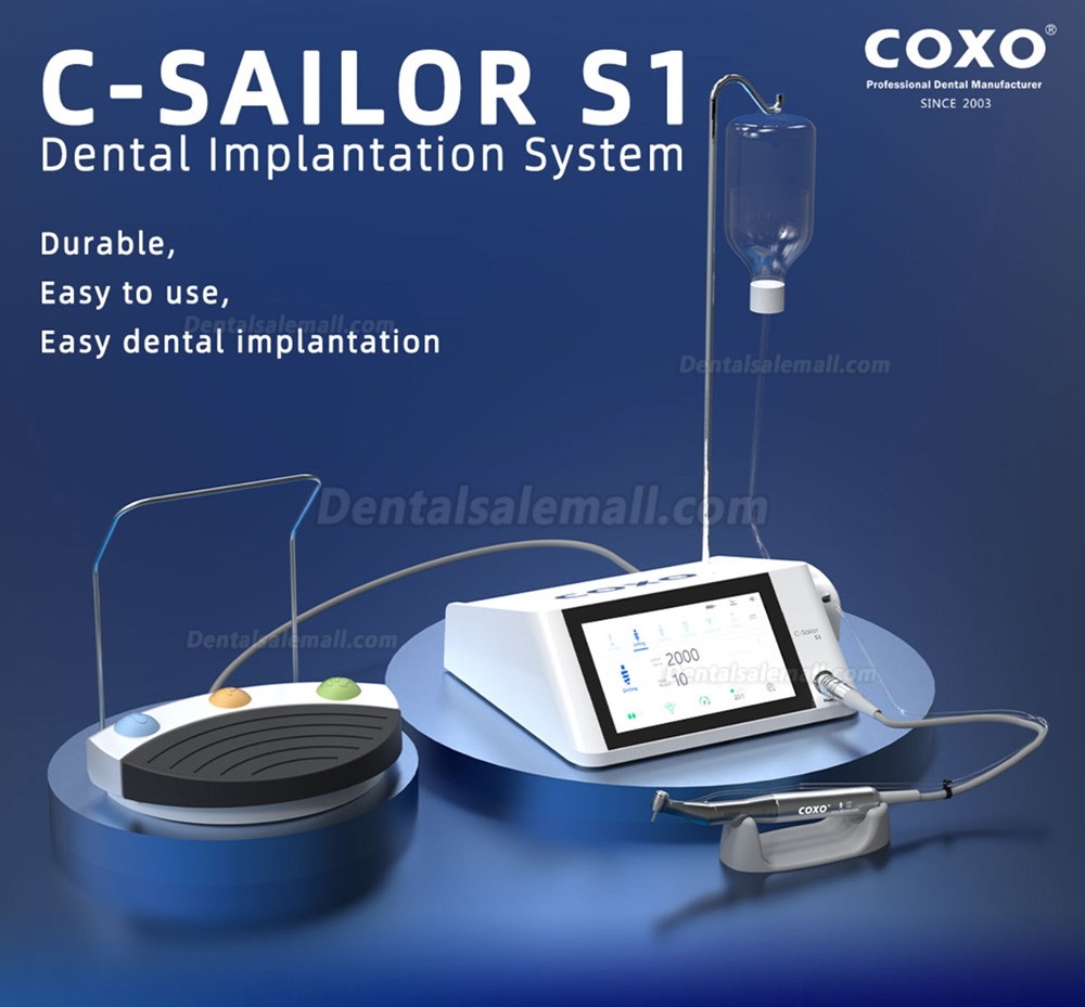 YUSENDNET C-Sailor S1 Dental Implant Motor with CX235C7-3S & CX235C6-22 Contra Angle YUSENDNET C-Sailor S1 Dental Implant Motor with CX235C7-3S & CX235C6-22 Contra Angle