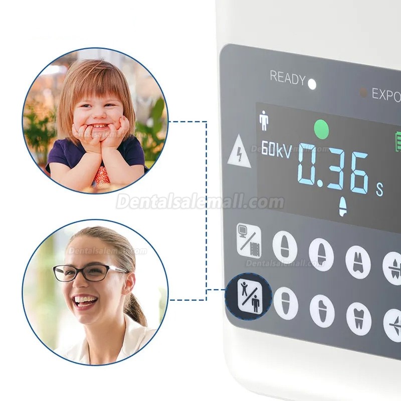 Handheld X-Ray Dental Unit Built-in Screen + Wireless X-Ray Sensor Handheld X-Ray Dental Unit Built-in Screen + Wireless X-Ray Sensor