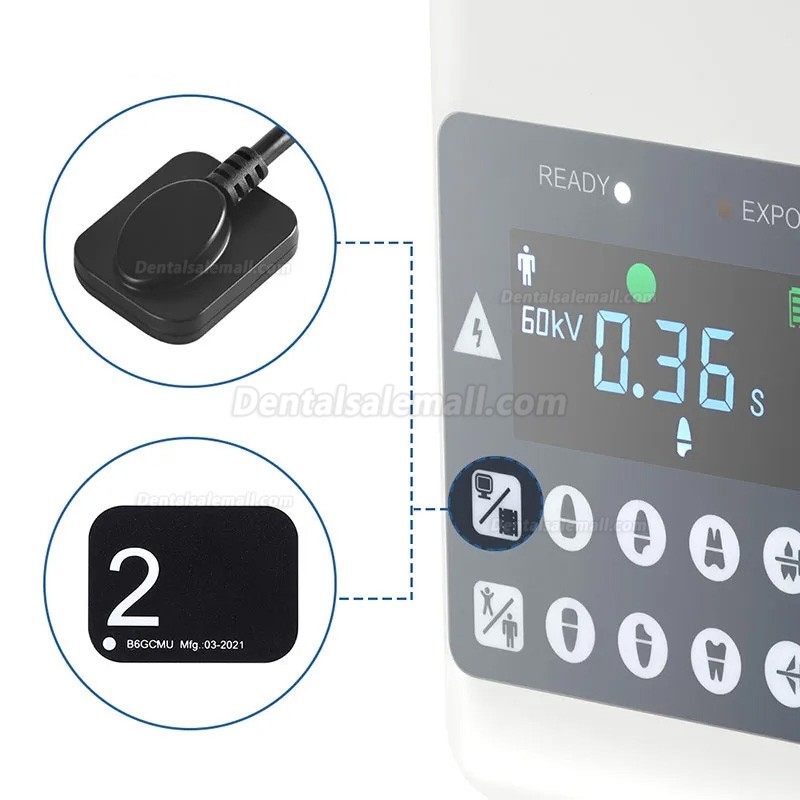 Handheld X-Ray Dental Unit Built-in Screen + Wireless X-Ray Sensor Handheld X-Ray Dental Unit Built-in Screen + Wireless X-Ray Sensor