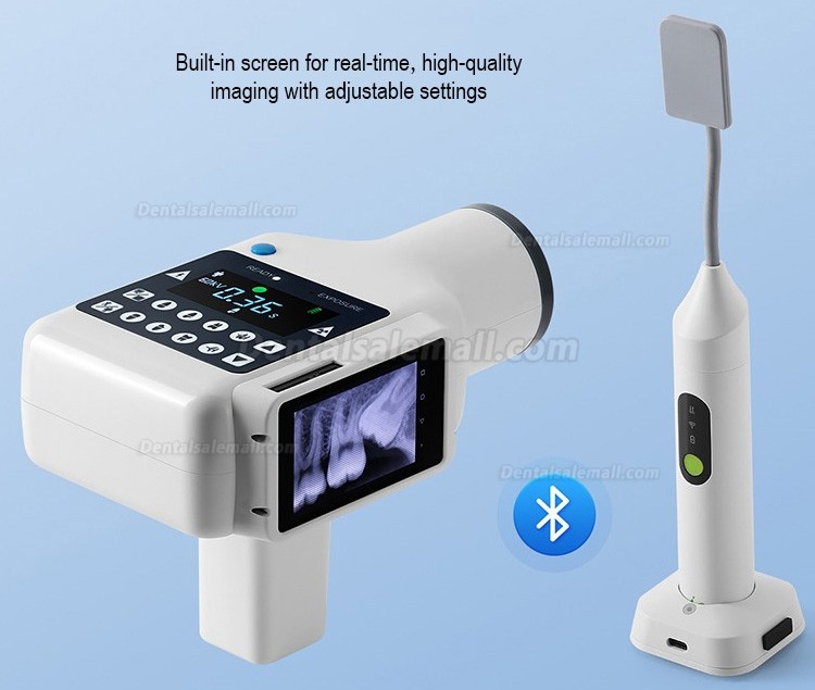 Handheld X-Ray Dental Unit Built-in Screen + Wireless X-Ray Sensor Handheld X-Ray Dental Unit Built-in Screen + Wireless X-Ray Sensor