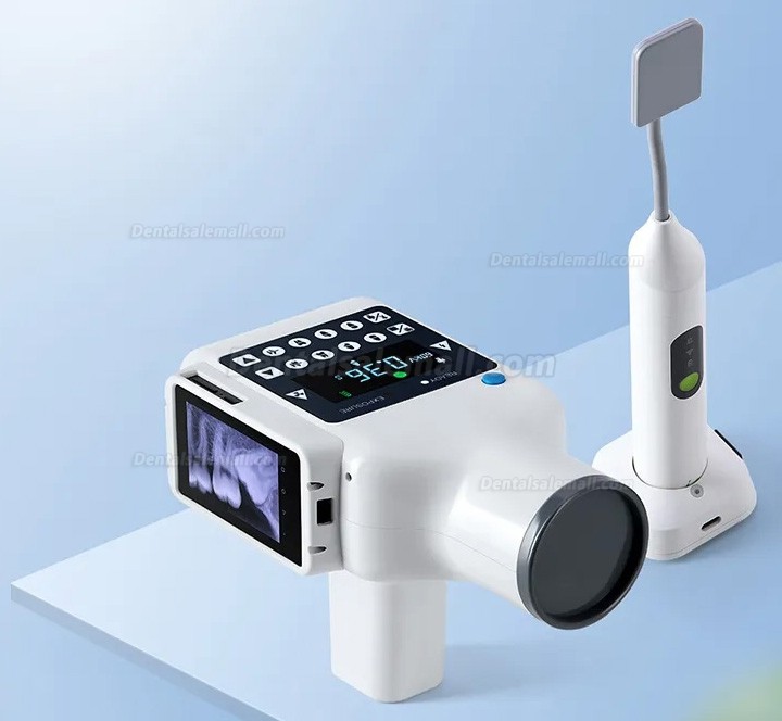 Handheld X-Ray Dental Unit Built-in Screen + Wireless X-Ray Sensor Handheld X-Ray Dental Unit Built-in Screen + Wireless X-Ray Sensor