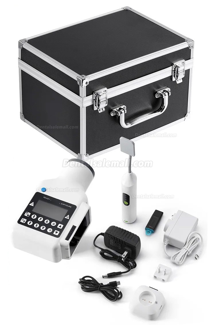Handheld X-Ray Dental Unit Built-in Screen + Wireless X-Ray Sensor Handheld X-Ray Dental Unit Built-in Screen + Wireless X-Ray Sensor