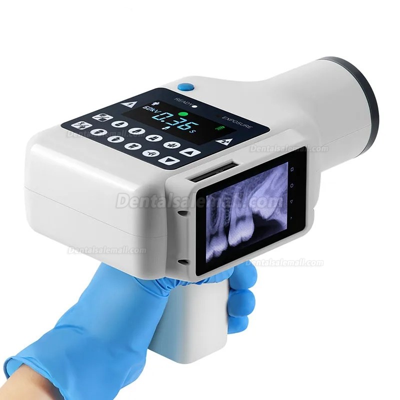 Handheld X-Ray Dental Unit Built-in Screen + Wireless X-Ray Sensor Handheld X-Ray Dental Unit Built-in Screen + Wireless X-Ray Sensor