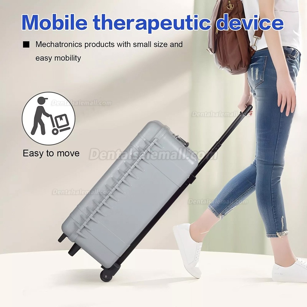 Dynamic&reg; DU852 Portable Dental Unit Air Compressor + Ultrasonic Scaler + Curing Light