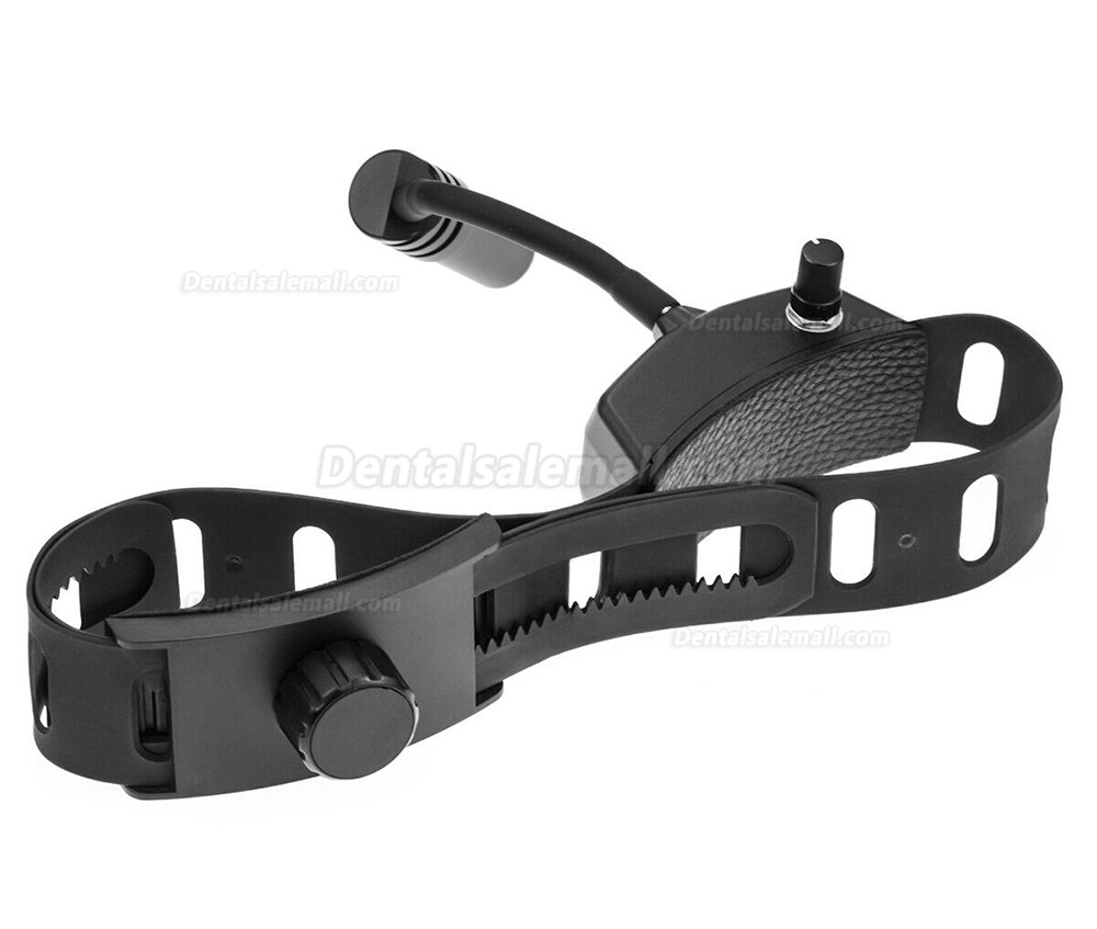 3.5X420mm Dental Binocular Magnifying Loupes with 5W LED Headlight Lamp